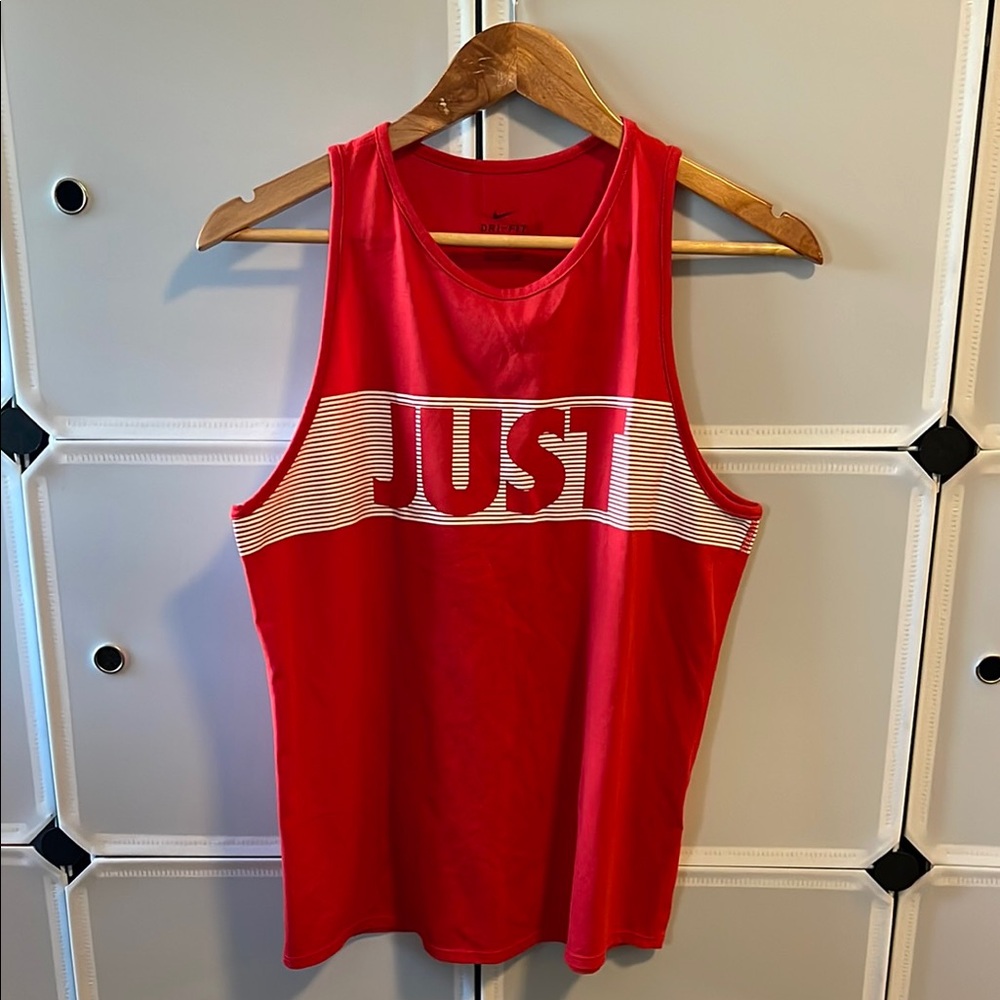 Red Nike Tank Top